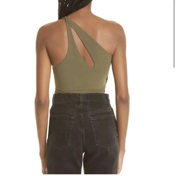 Alix NYC Paige Asymmetrical Cut-Out Bodysuit size XS - Picture 10 of 10